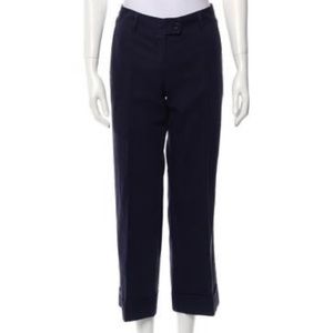 Moschino wide leg pants. Sz 6. Great condition. Dark blue almost black.